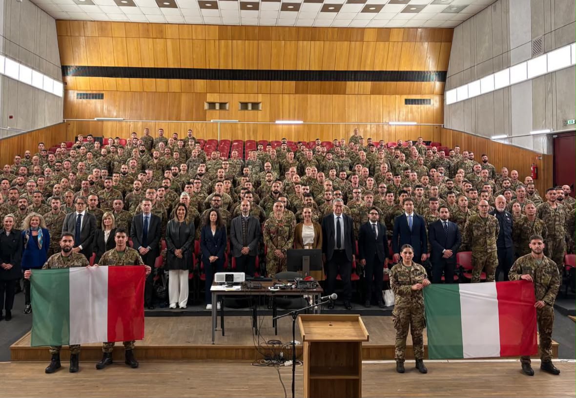 Difesa NATO: Procaccini (FdI-ECR) visita la base militare di Ādaži in Lettonia