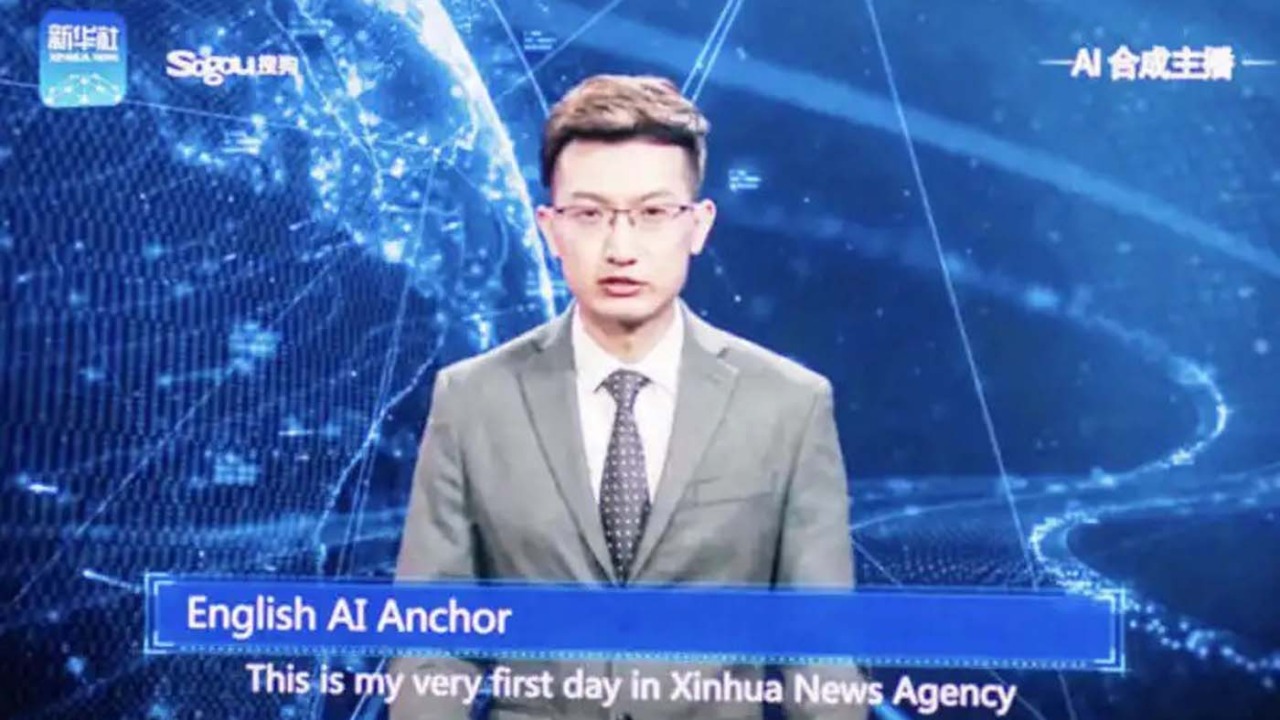 Tg completamente “virtuale” in Cina: l’IA è in grado di sostituire un’intera redazione giornalistica