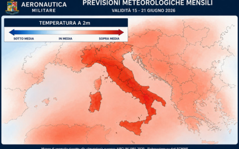 Meteo, sull’Italia arriva l’anticiclone africano: previste punte fino a 40 gradi