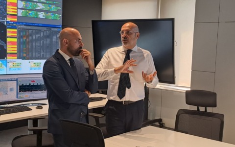 Aspi, il Sottosegretario Ferrante visita la Control Room di Roma