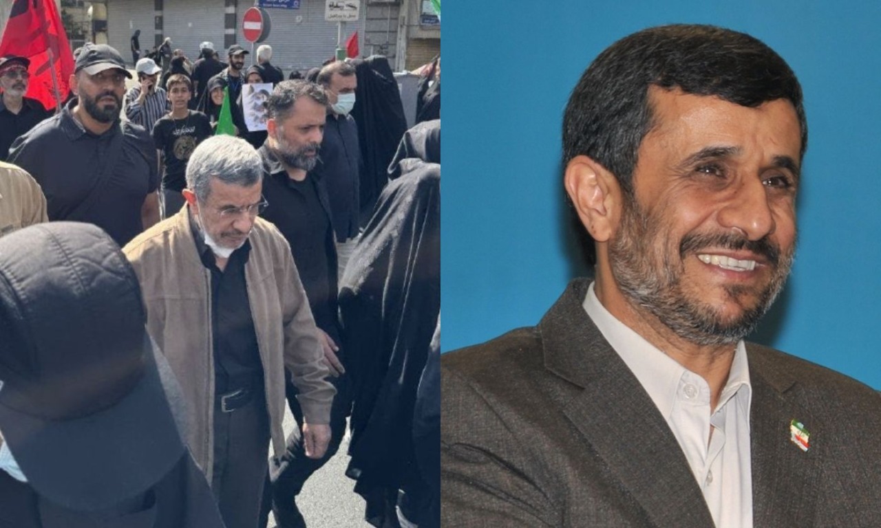 Funerali Khamenei: a Teheran ricompare anche l’ex presidente iraniano Ahmadinejad