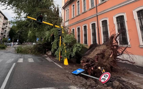 Temporali violenti e trombe d’aria al Nord, caldo fino a 45°C al Sud: l’Italia spaccata in due