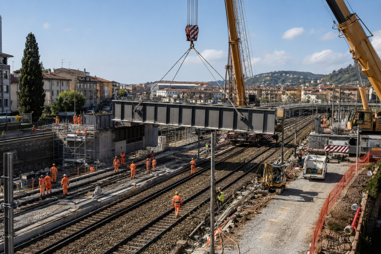 Treni, riparte il nodo di Firenze: rimosso il vecchio Ponte al Pino, circolazione regolare dalle 4