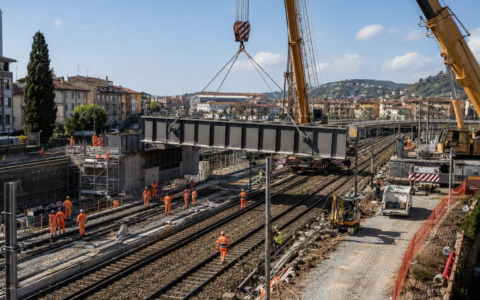 Treni, riparte il nodo di Firenze: rimosso il vecchio Ponte al Pino, circolazione regolare dalle 4