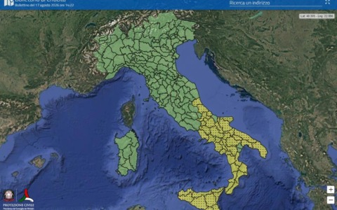Il caldo frena, ma resta l’allerta temporali in sette regioni