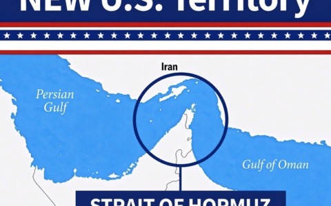 Trump ridisegna ancora la geografia: dopo il Golfo del Messico, bandiera Usa su Hormuz