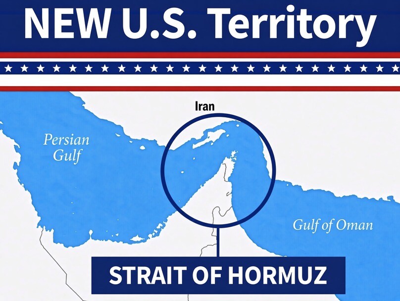 Trump ridisegna ancora la geografia: dopo il Golfo del Messico, bandiera Usa su Hormuz