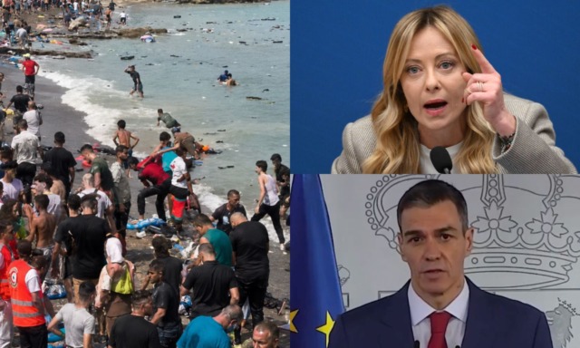 Crisi migranti a Ceuta: l’Italia sospende Schengen con la Spagna per un mese