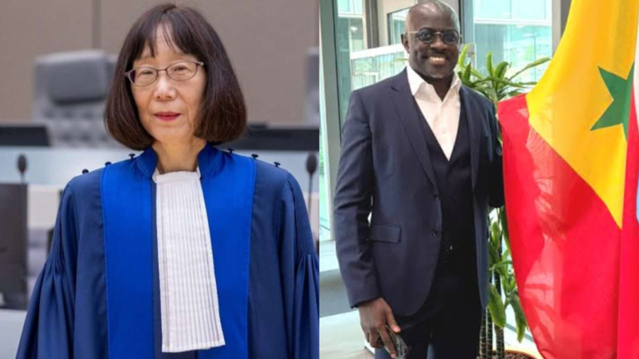 Tomoko Akane e ad Abdoulaye Seye
