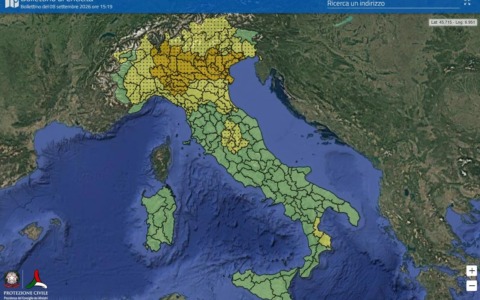 Torna il maltempo sull’Italia: temporali e grandinate. Scatta l’allerta in diverse regioni
