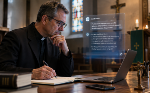 Papa Leone contro l’intelligenza artificiale per le omelie, ma in Germania la usano già 6 preti su 10