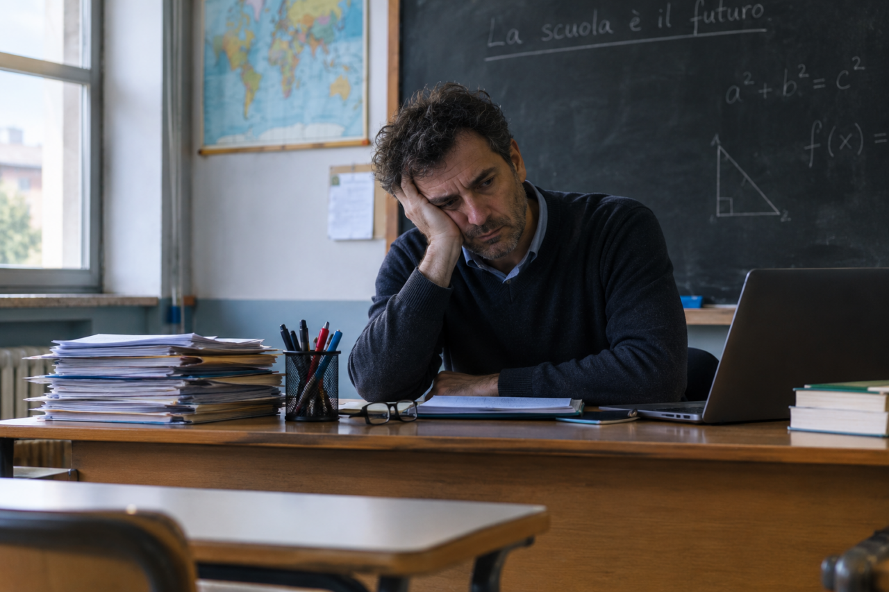In Italia stipendi insegnati sotto media OCSE: dopo 10 anni raggiungono soglia 66mila euro senza aumentare più