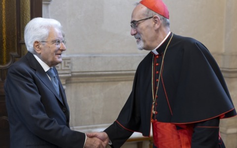 Il Cardinale Pizzaballa riceve il Premio De Sanctis per i diritti umani 2026 alla presenza di Mattarella