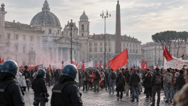 Sciopero generale, l’Italia scende in piazza: “Blocchiamo tutto”. Allerta per i cortei, tensione tra Governo e sindacati
