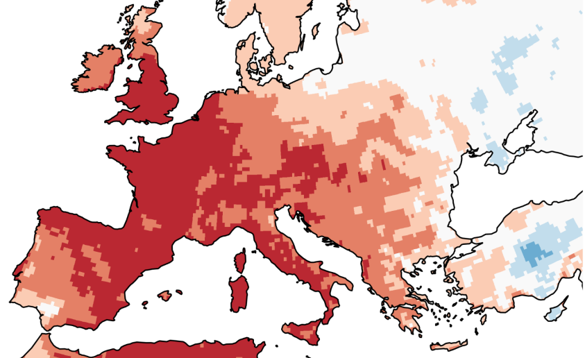 Copernicus: “Estate 2026 è stata la più calda di sempre in Europa Occidentale”