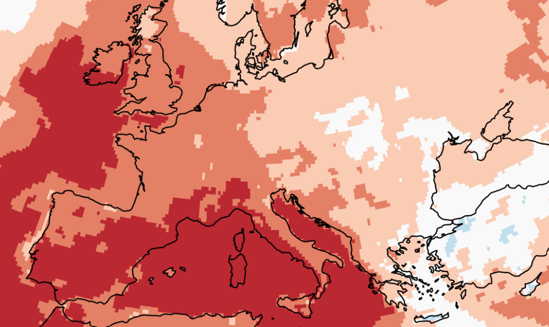 Copernicus: “Settembre 2026 è il secondo più caldo di sempre: temperature globali oltre 1,5°C”