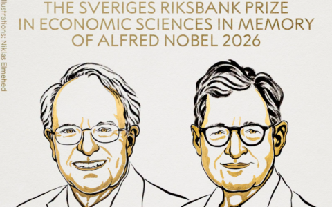 Nobel per l’Economia 2026: premiati Robert E. Hall e Michael Woodford