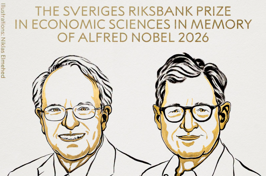 Nobel per l’Economia 2026: premiati Robert E. Hall e Michael Woodford